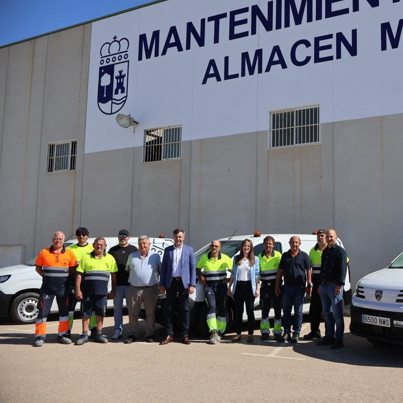 Corte Nueva flota almacen municipal — Radio Pinatar cover