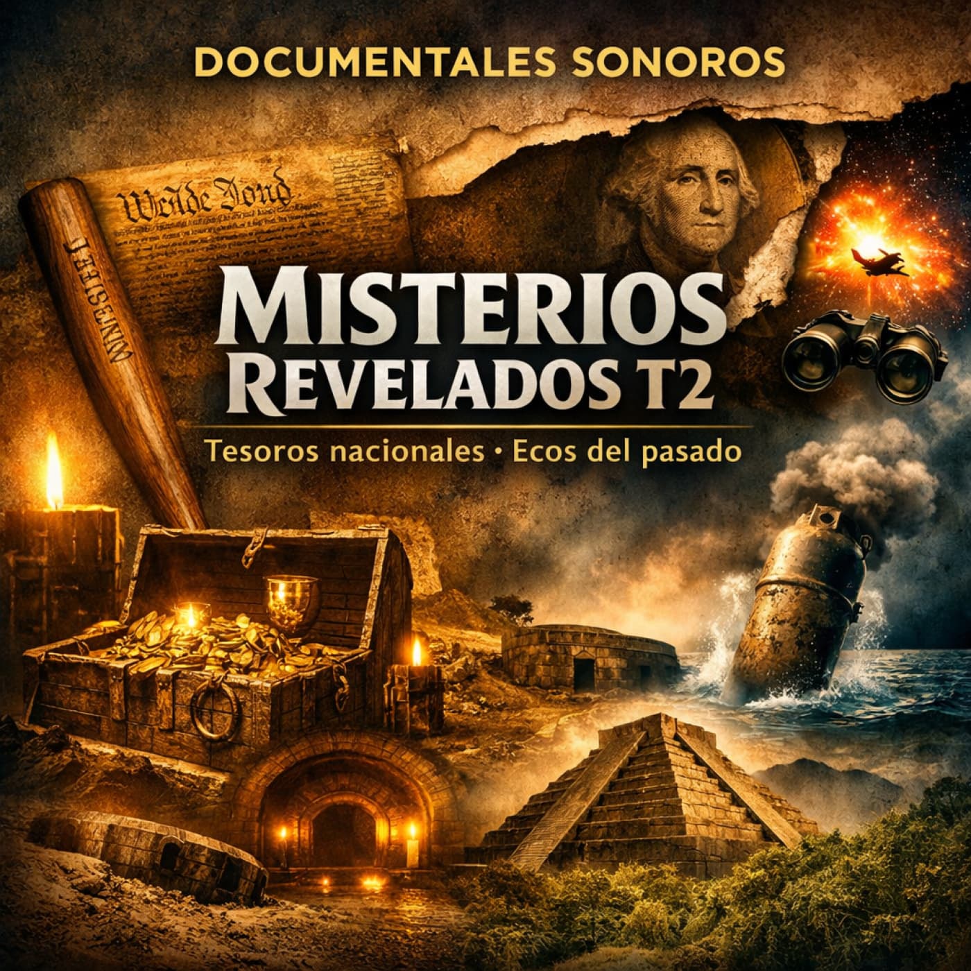 Misterios revelados T2: Tesoros nacionales · Ecos del pasado — Documentales Sonoros cover