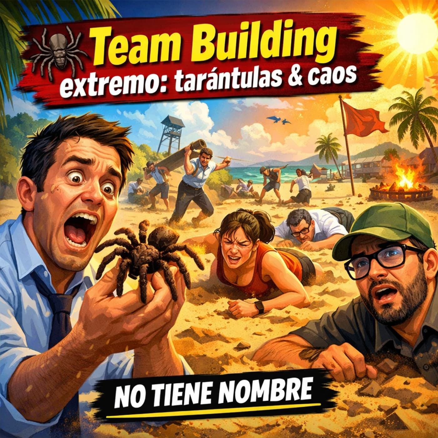 NTN 503 -  ️ Team Building extremo: tarántulas & caos - No Tiene Nombre cover