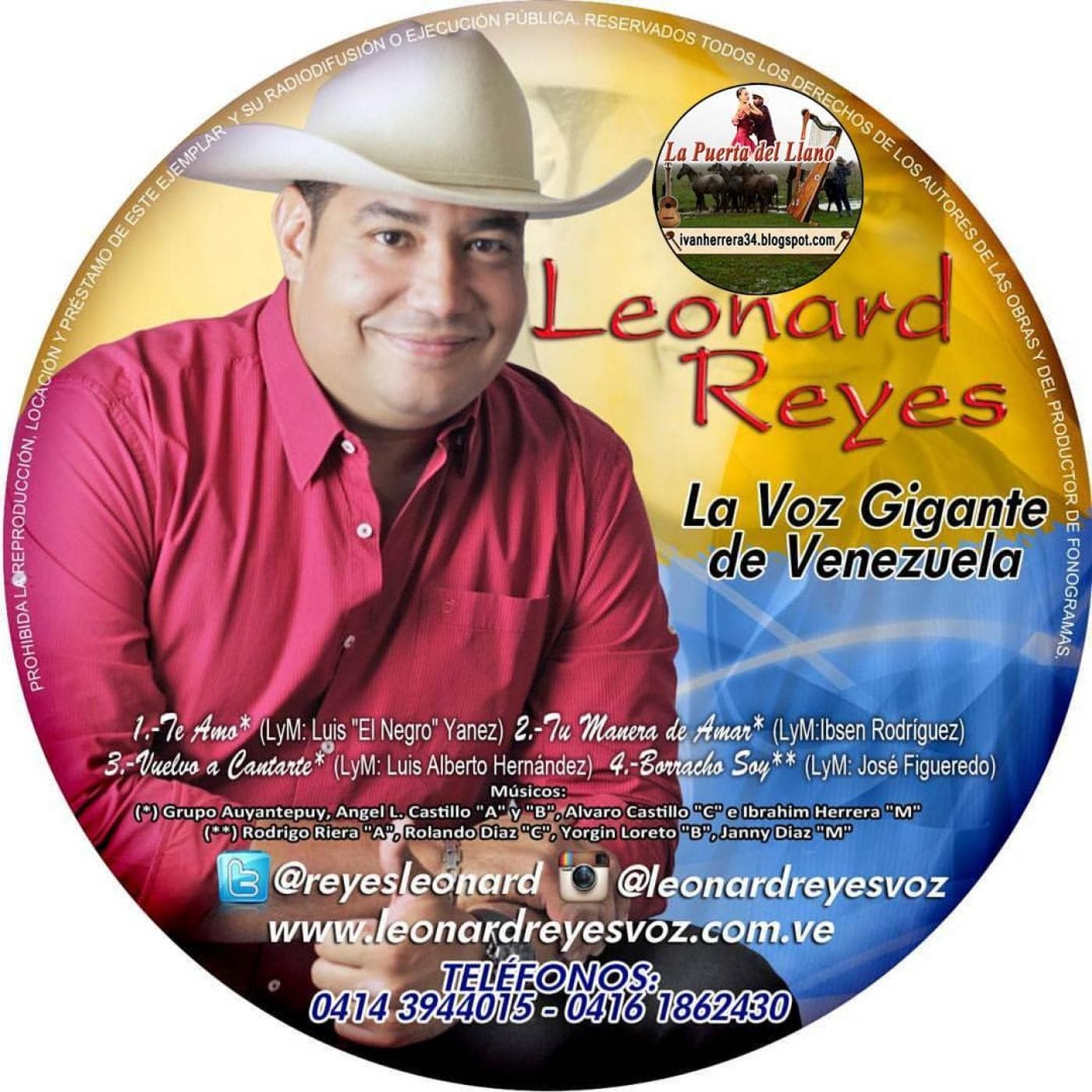 LEONARD REYES cover