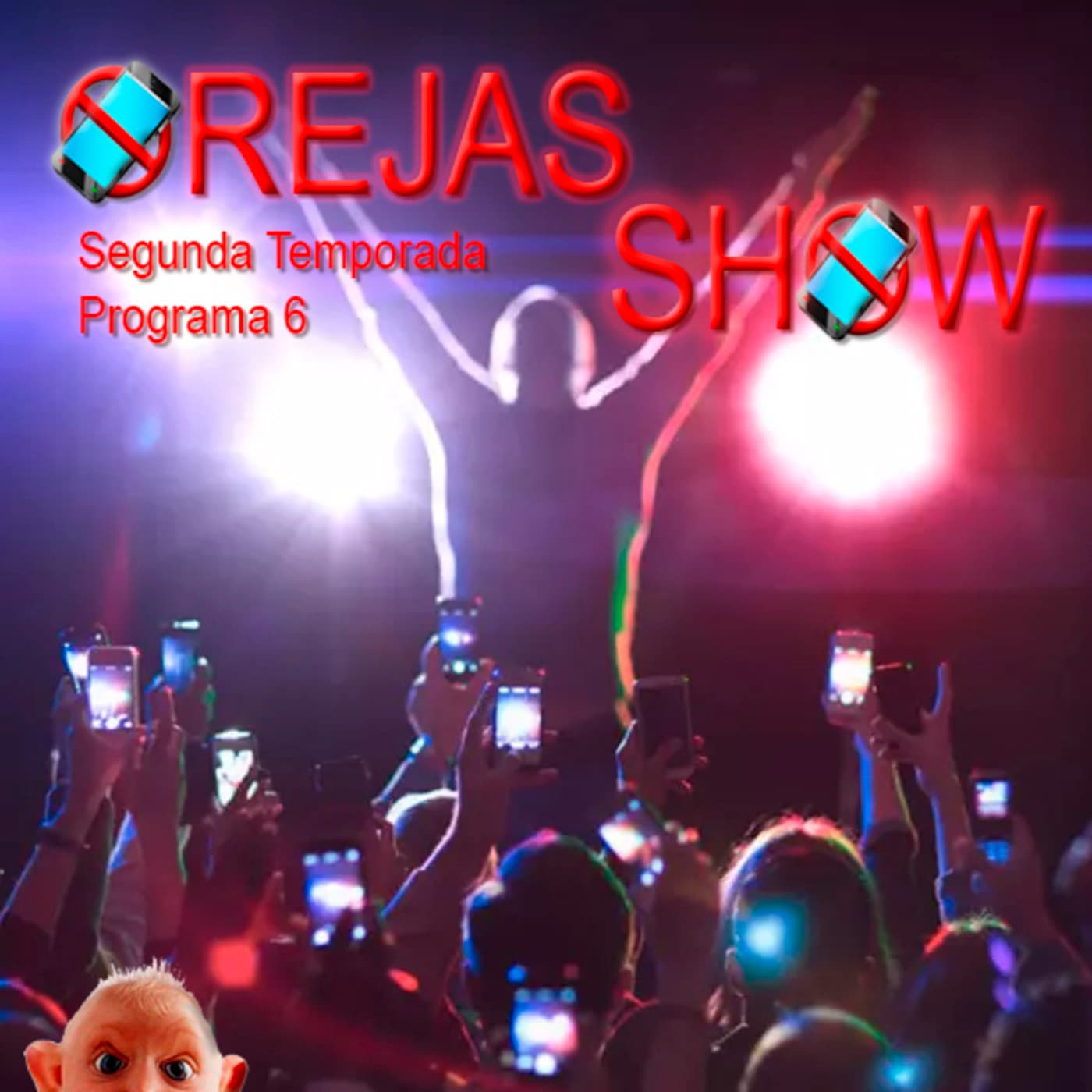Orejas Show - 6 cover