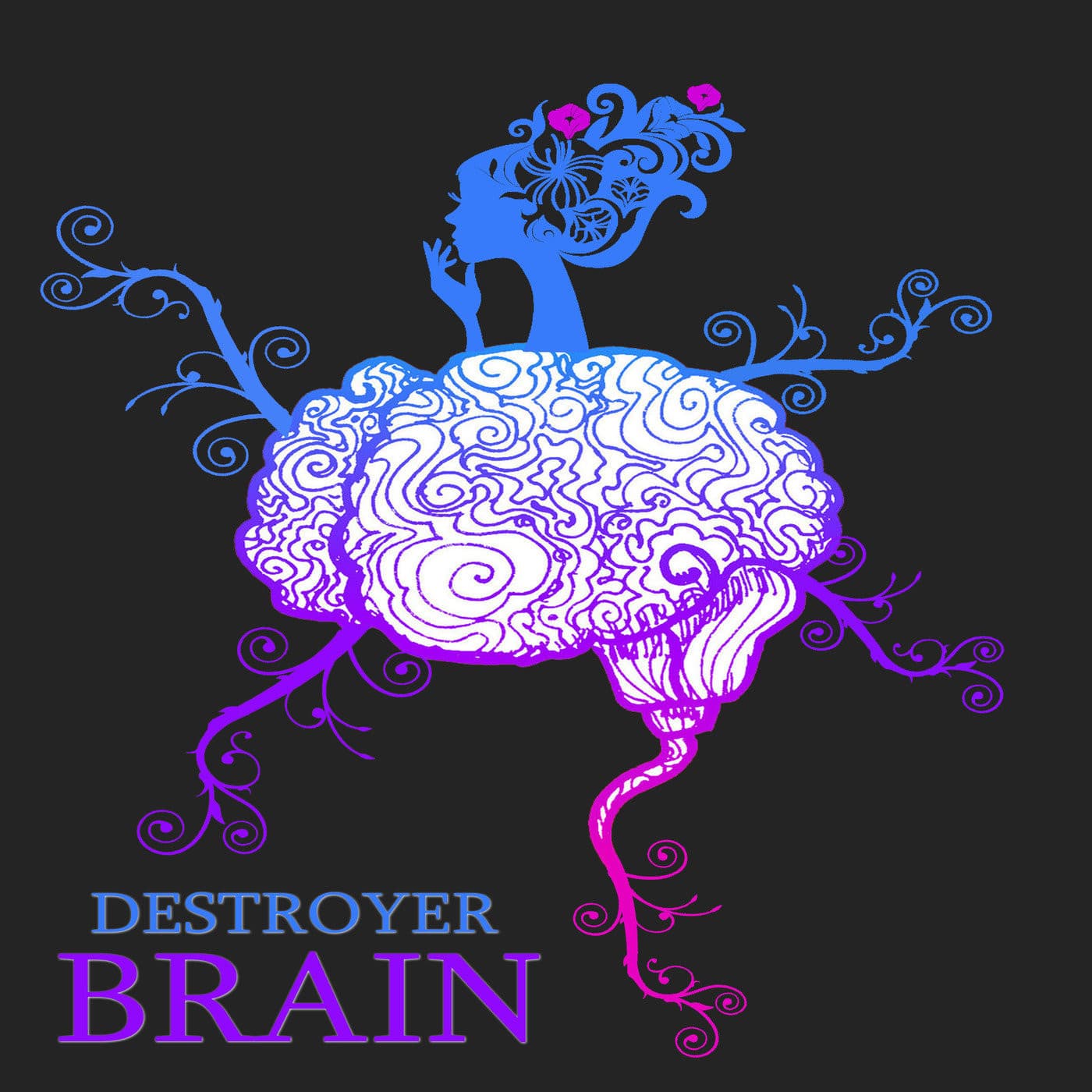 Destroyer Brain / Drogas - Destroyer Brain cover
