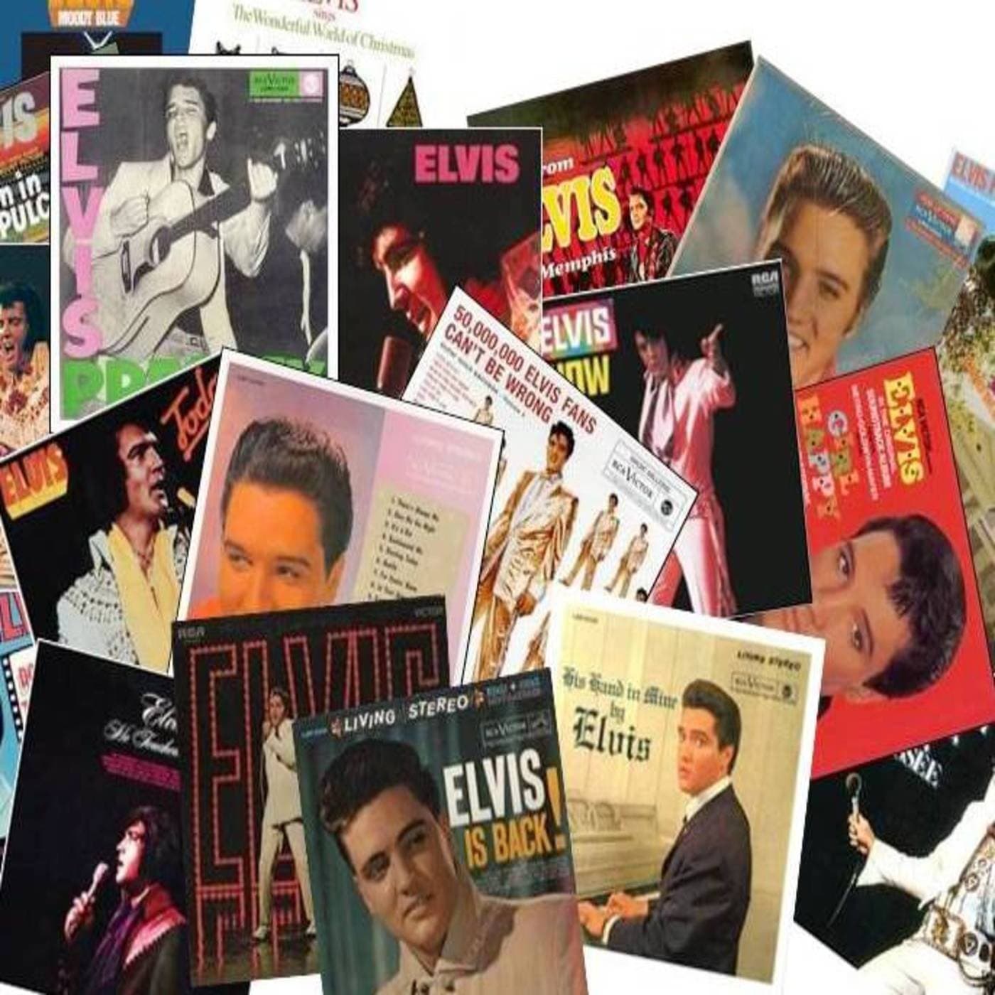ELVIS PRESLEY LPs cover