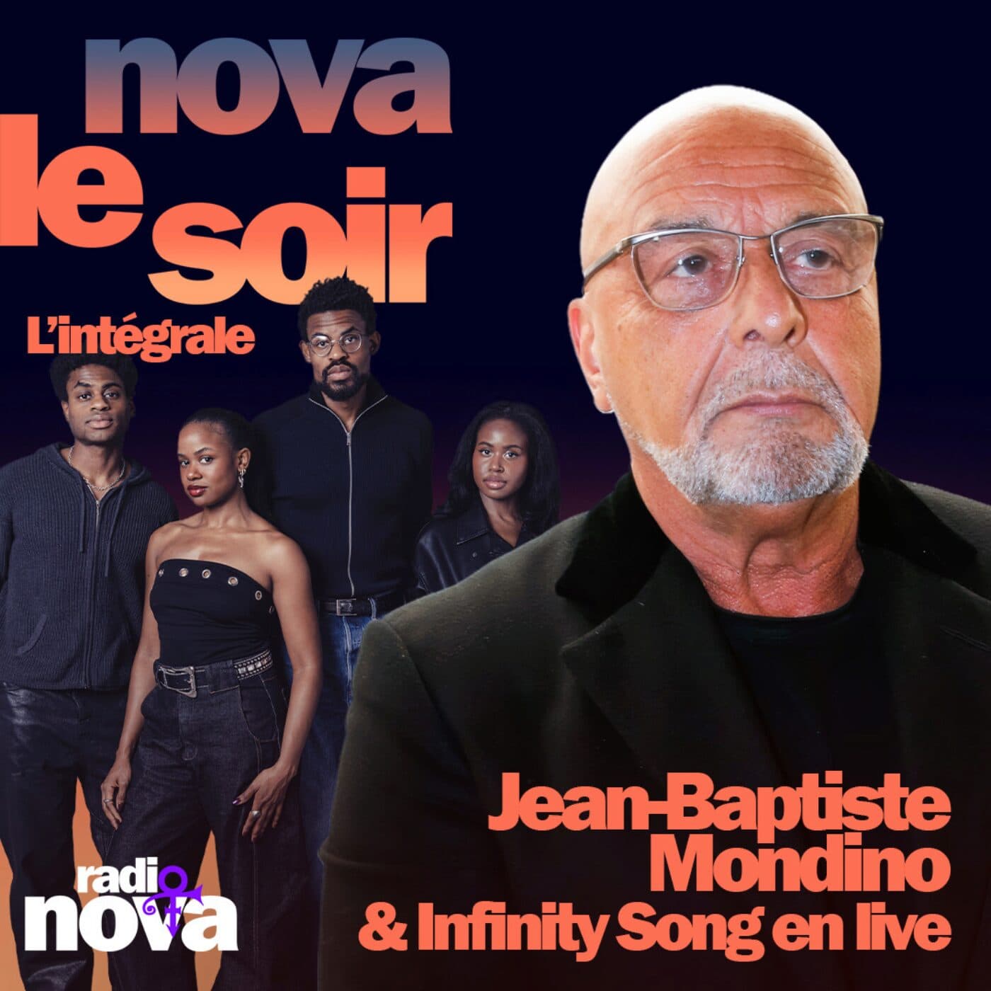 SPÉCIALE PRINCE - L’INTÉGRALE : interview exclusive avec Jean-Baptiste Mondino et reprise de Purple Rain par Infinity Song — Nova le soir cover