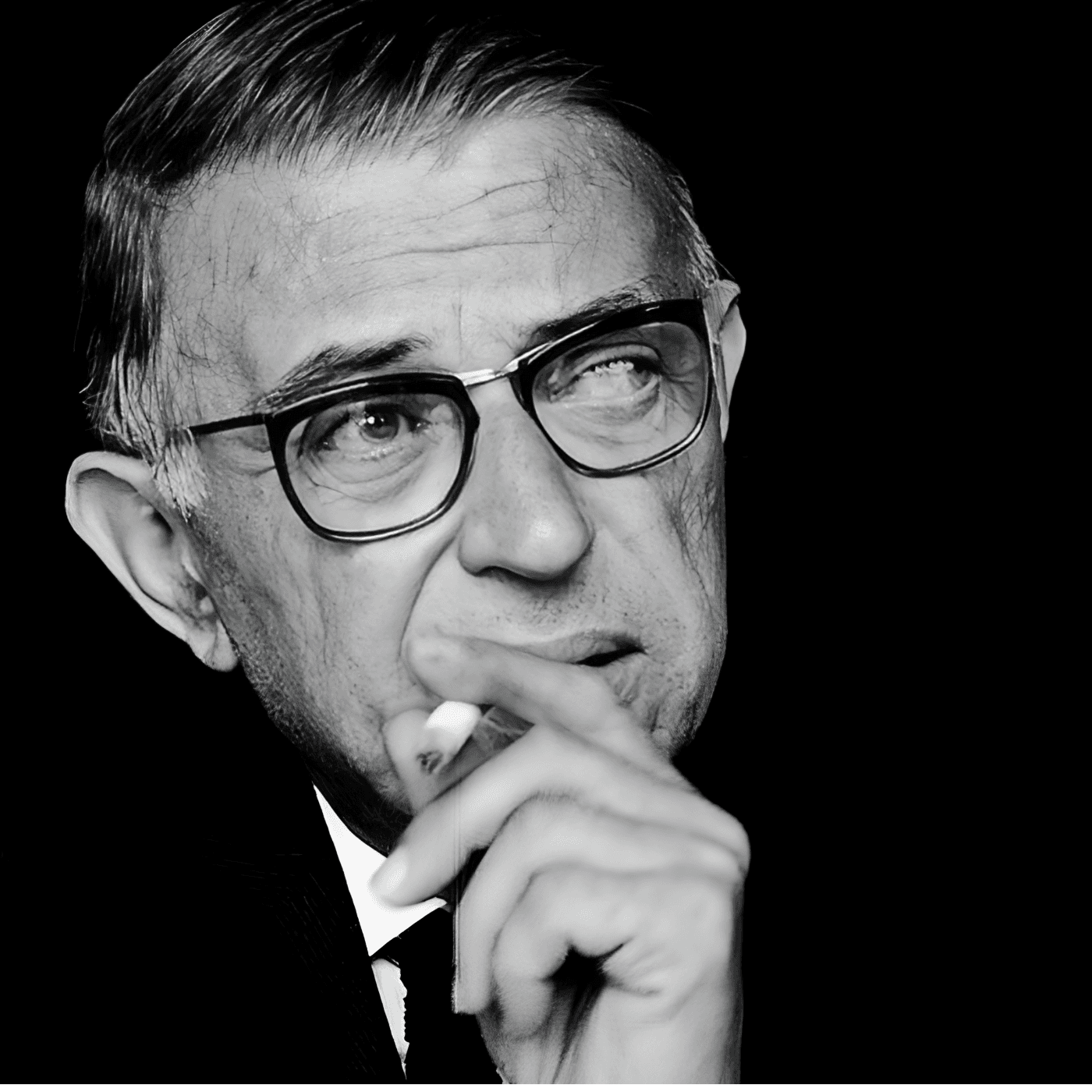 SARTRE - Nous jouons tous un rôle - Philosophie pour tous cover