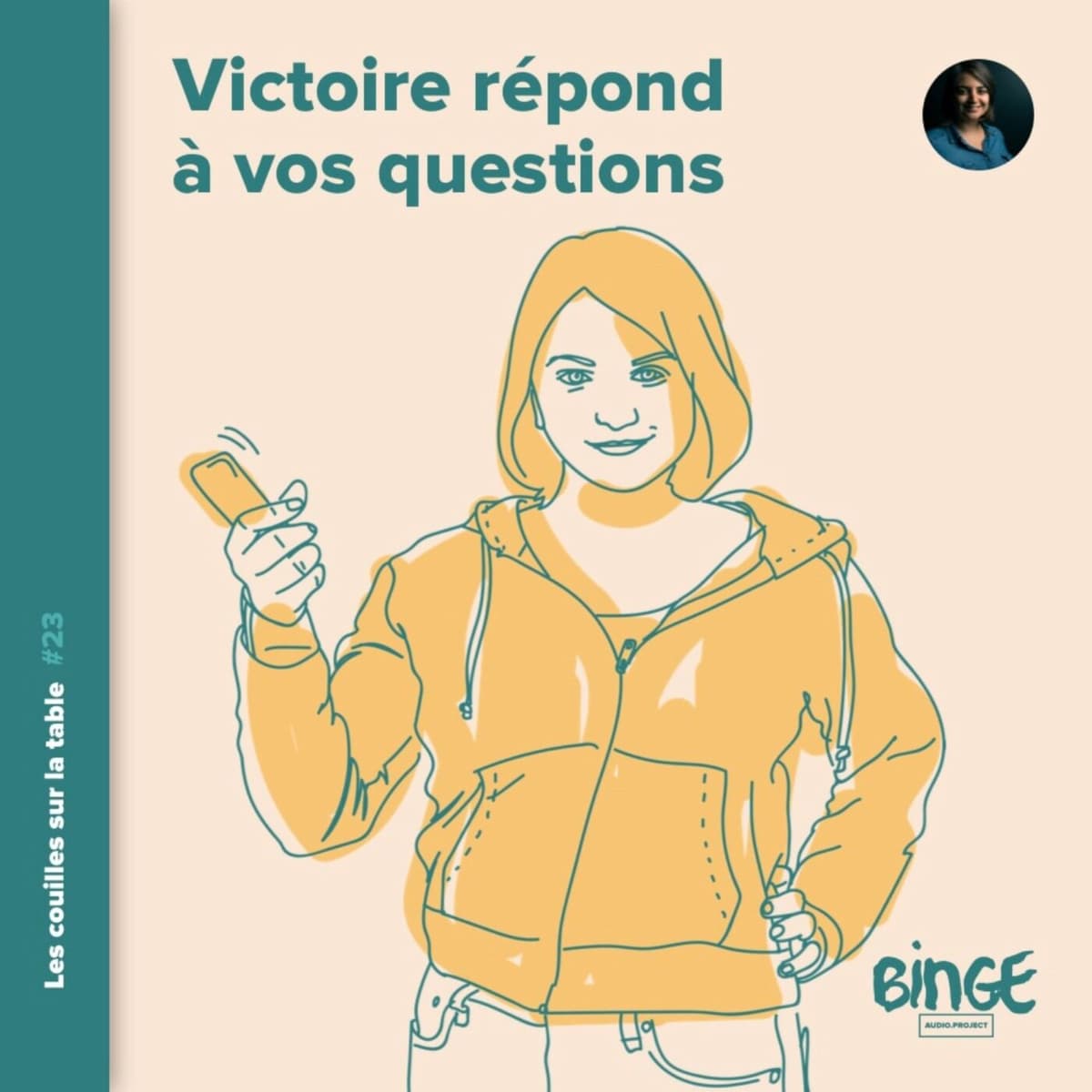 Victoire répond à vos questions - Les Couilles sur la table cover
