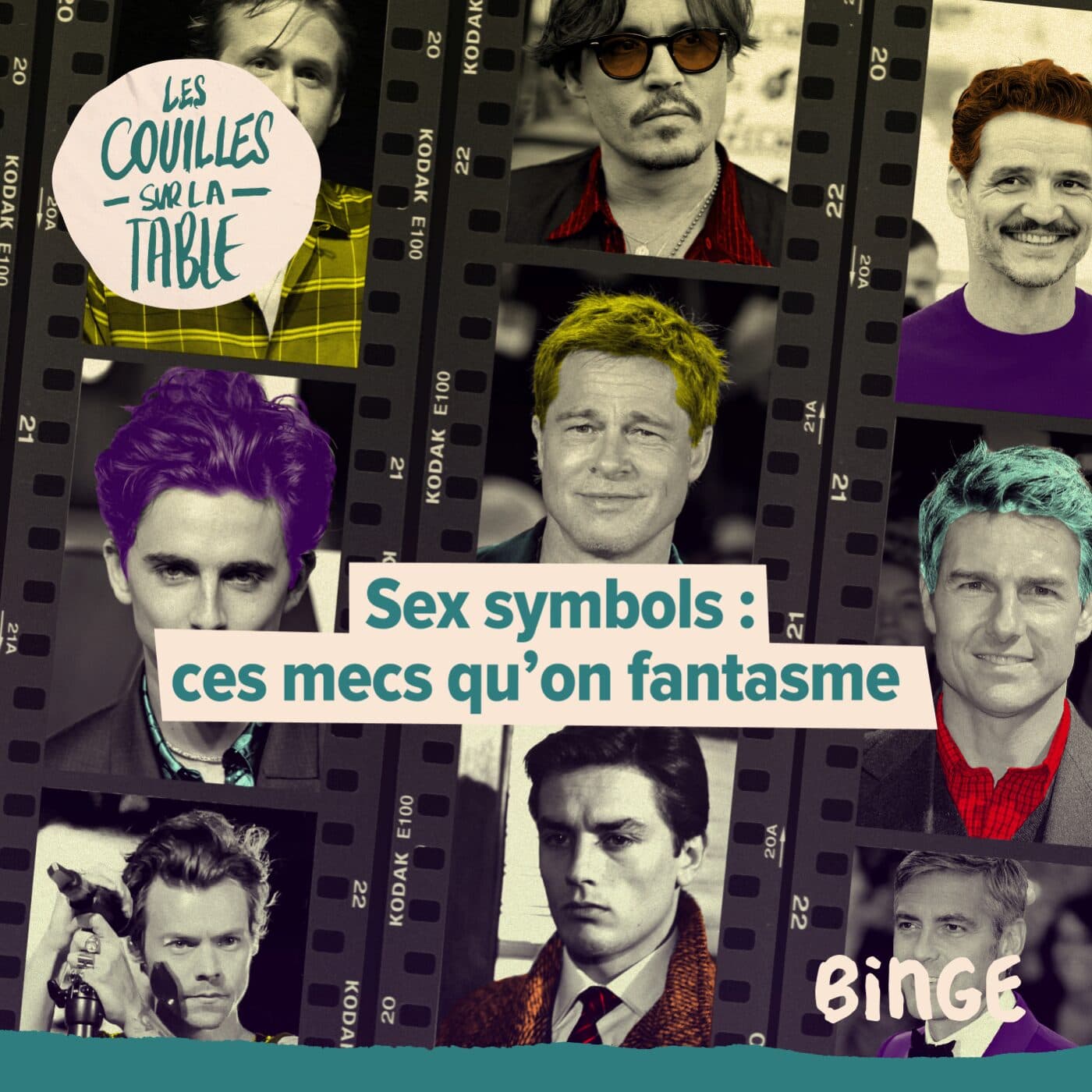 Sex symbols : ces mecs qu’on fantasme - Les Couilles sur la table cover