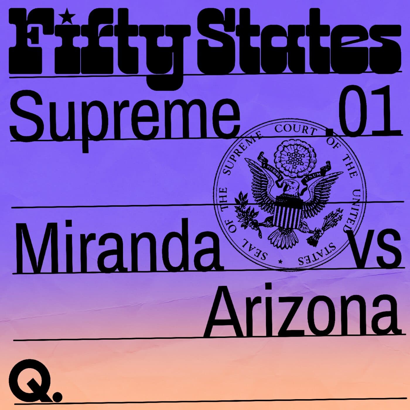 MIRANDA VS ARIZONA - Fifty States — un Podcast Quotidien cover