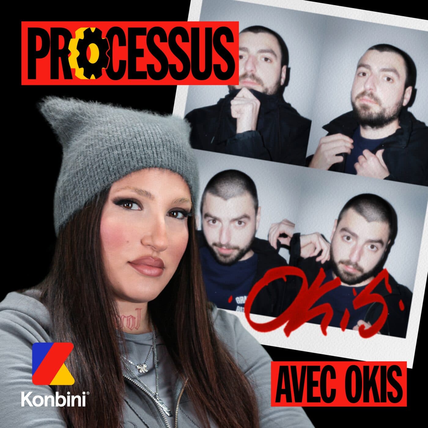 okis - Rêves d'un rappeur - Processus - Konbini cover