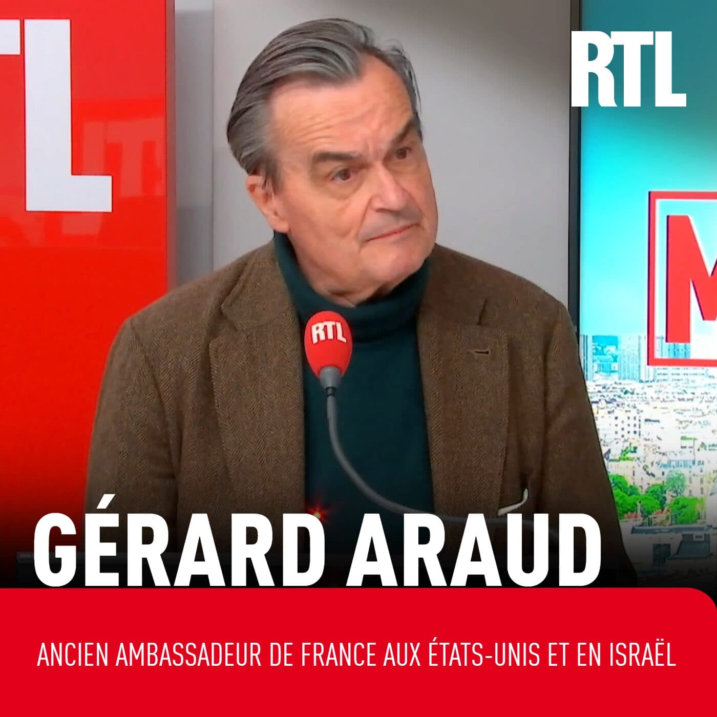 "L'incohérence de Trump" et "l'arrogance" de Téhéran sont les deux obstacles pour la paix, estime Gérard Araud, ancien ambassadeur de France aux États-Unis et en Israël - Les invités de RTL cover