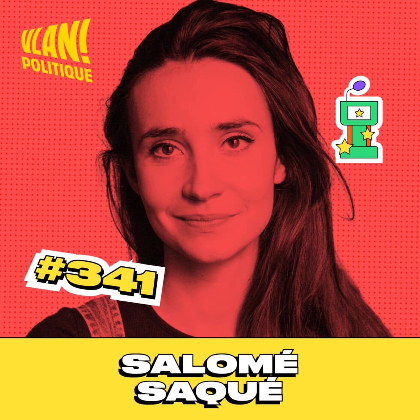 #341 Resister face à la montée des extrêmes avec Salomé Saqué - Vlan! cover