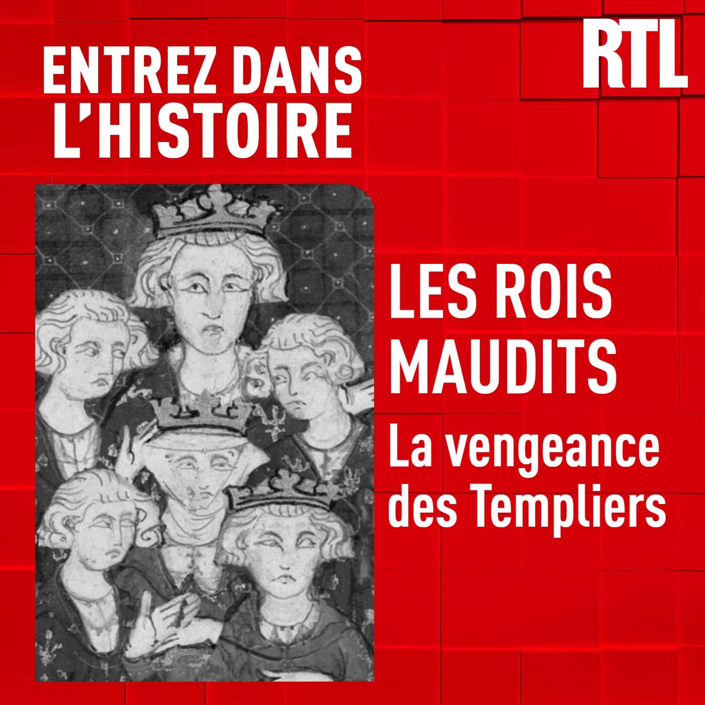 Les rois maudits : la vengeance des Templiers - Entrez dans l'Histoire cover