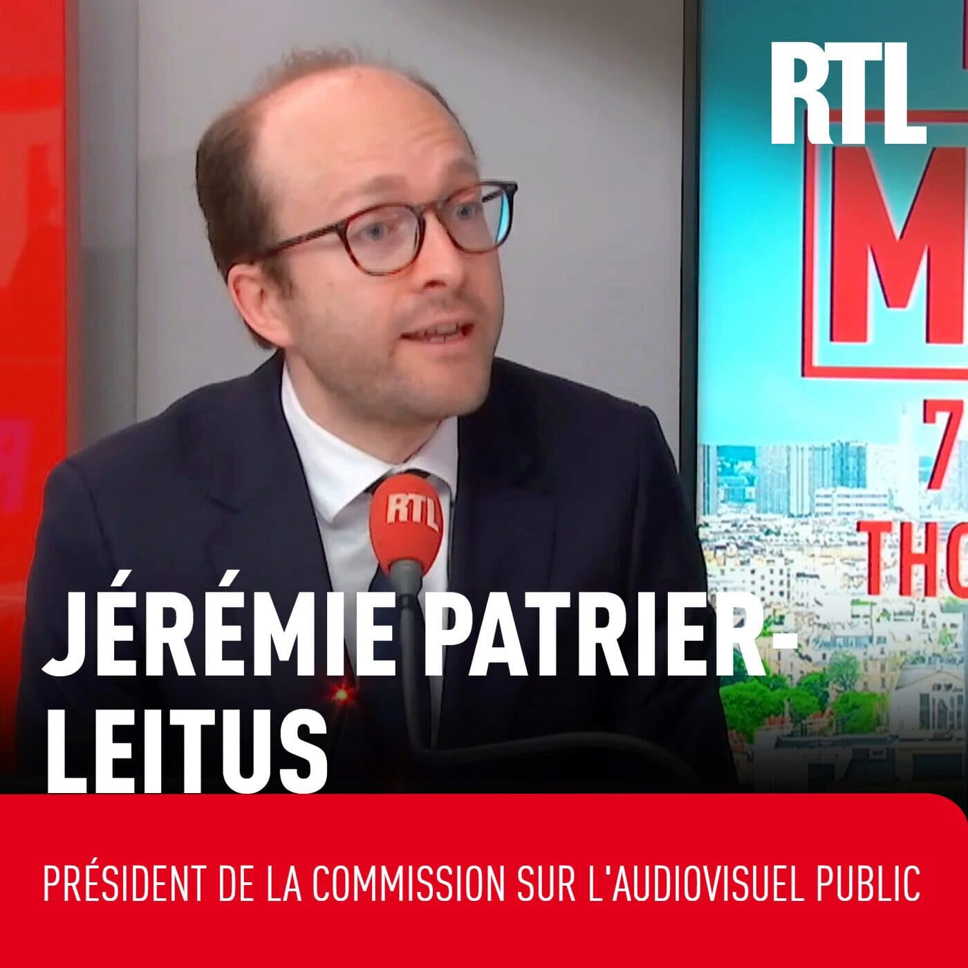 Le président de la commission d'enquête sur l'audiovisuel public se dit "indigné" par la comparaison de son rapporteur Charles Alloncle avec Zola et l'affaire Dreyfus - Les invités de RTL cover