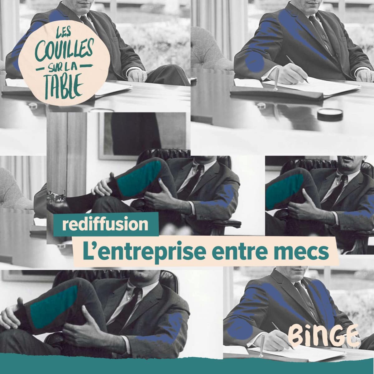 L’entreprise entre mecs - Les Couilles sur la table cover