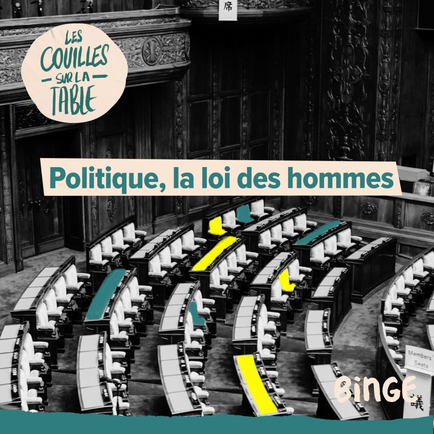 Politique, la loi des hommes - Les Couilles sur la table cover