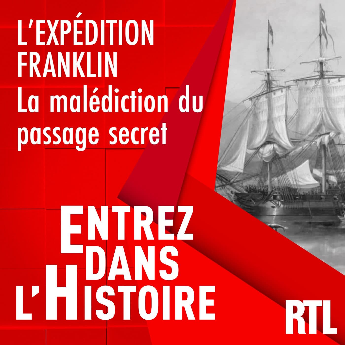 L'expédition Franklin : la malédiction du passage secret - Entrez dans l'Histoire cover