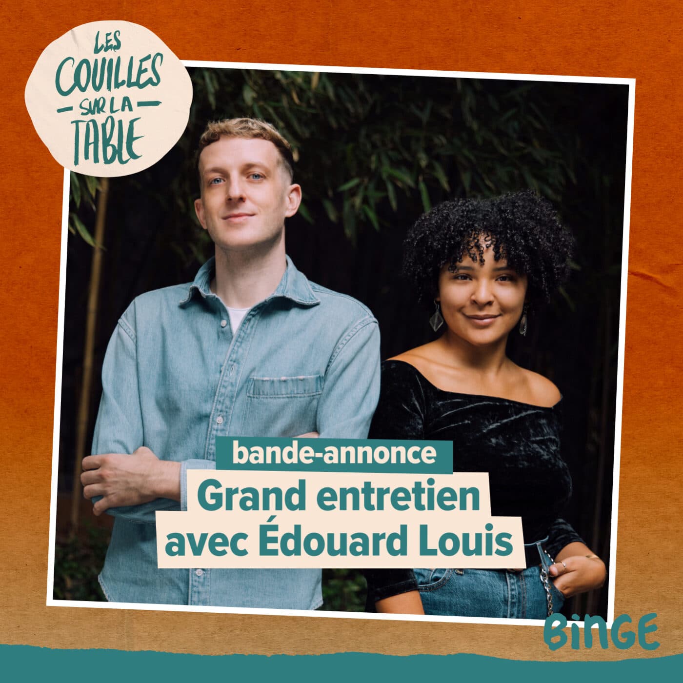 Grand entretien avec Édouard Louis | Bande-annonce  - Les Couilles sur la table cover