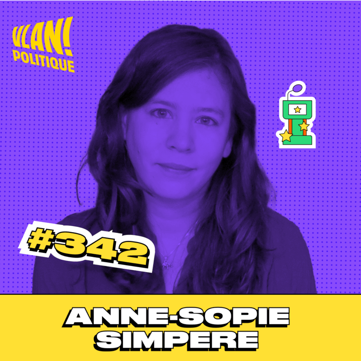 #342 Manipulation des idées : enquête sur un lobby libertarien mondial avec Anne-Sophie Simpère - Vlan! cover