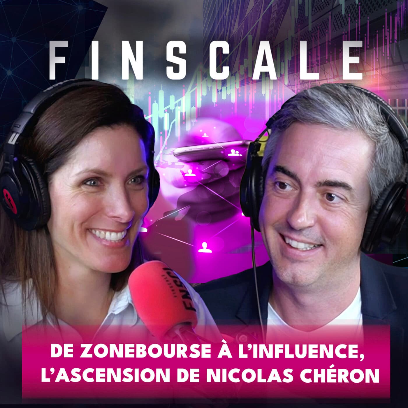 #340 - Nicolas Chéron - De Zonebourse à l'influence : l’ascension de Nicolas Chéron — Finscale cover