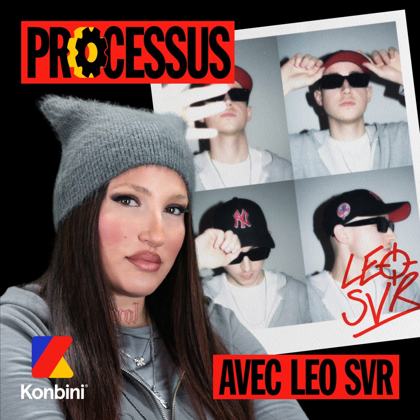 Leo SVR - Jouer avec les deux époques - Processus - Konbini cover