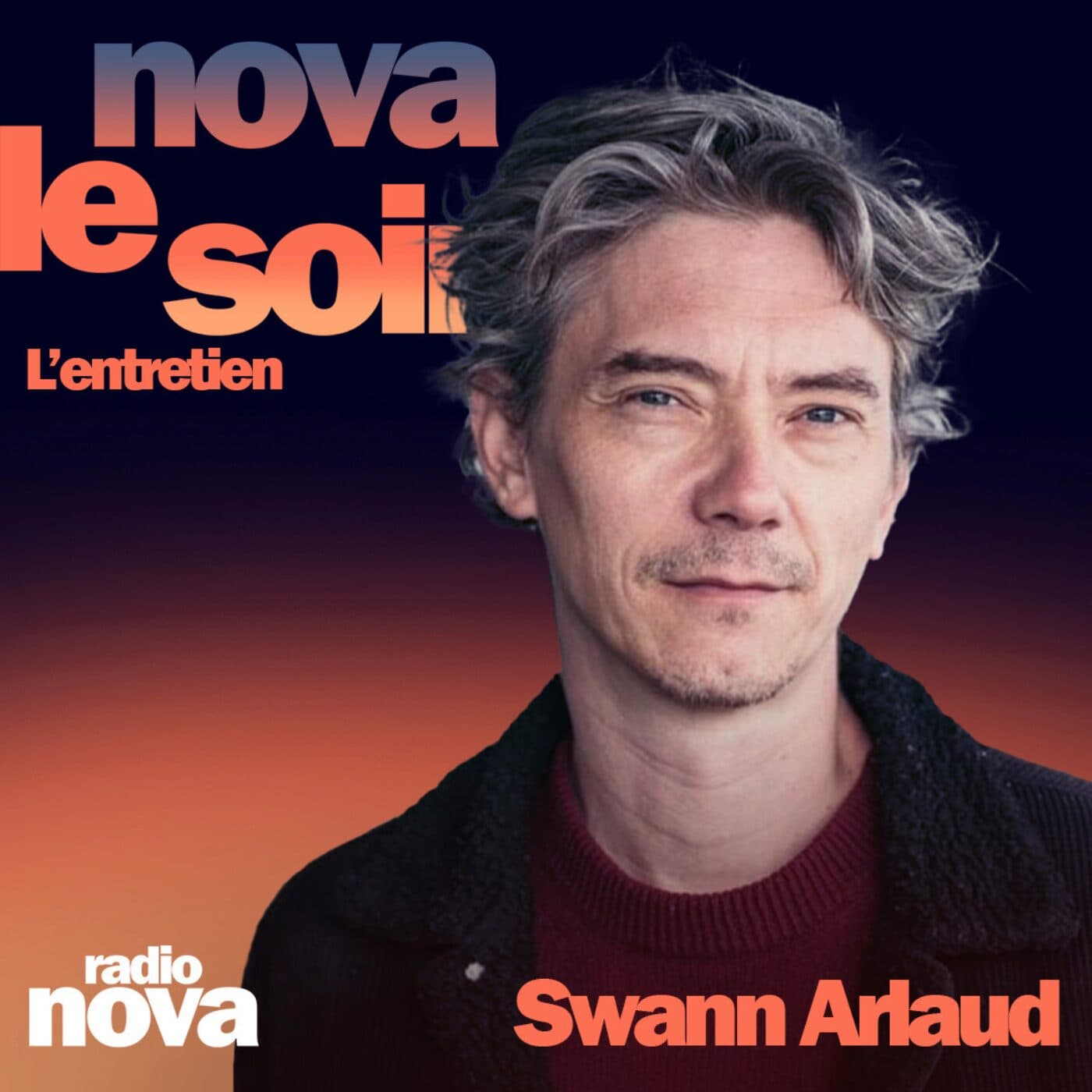 Swann Arlaud - L'ENTRETIEN : moustache, Aladin & animaux sauvages ? - Nova le soir cover