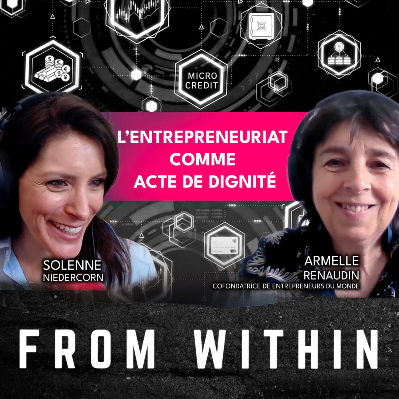 #333 - 📢 Episode "From Within" - Armelle Renaudin - L’entrepreneuriat comme acte de dignité - Finscale cover