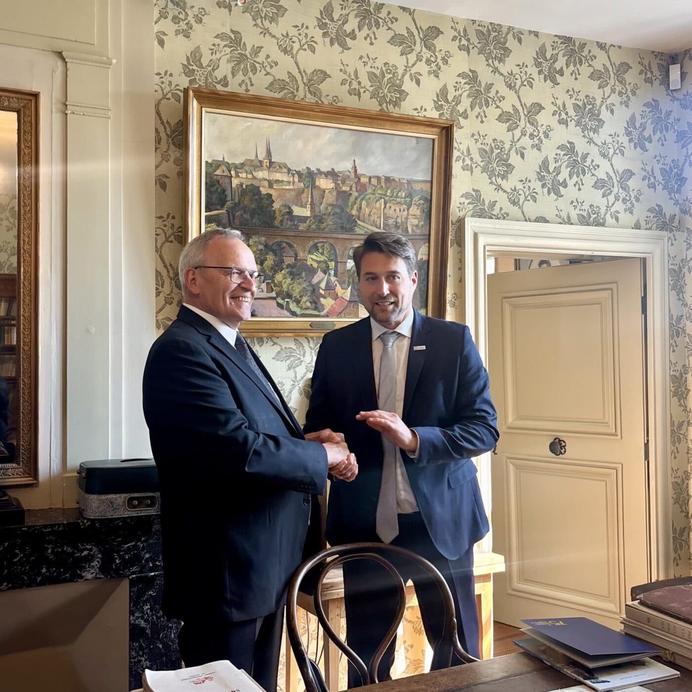 Relation franco-allemande, rencontre de Patrick Weiten et Uwe conradt - Focus en Moselle cover