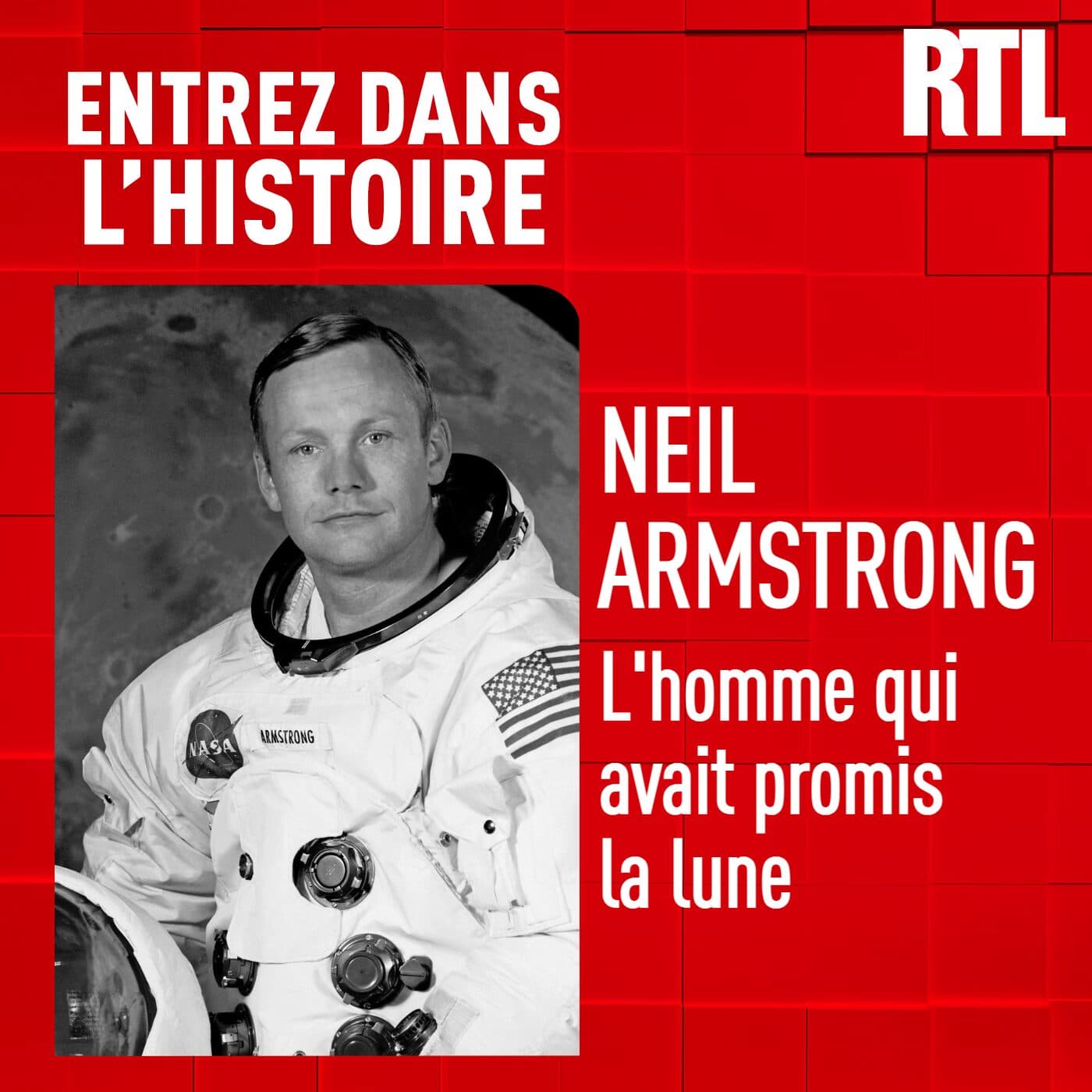 Neil Armstrong : l'homme qui avait promis la lune - Entrez dans l'Histoire cover