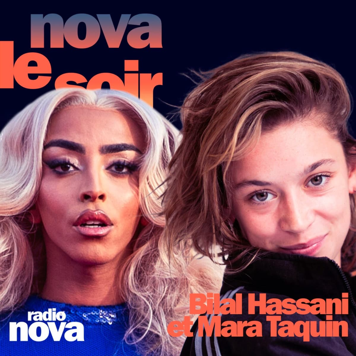Bilal Hassani et Mara Taquin : "Nino dans la nuit", Keny Arkana & Lady Gaga - Nova le soir cover