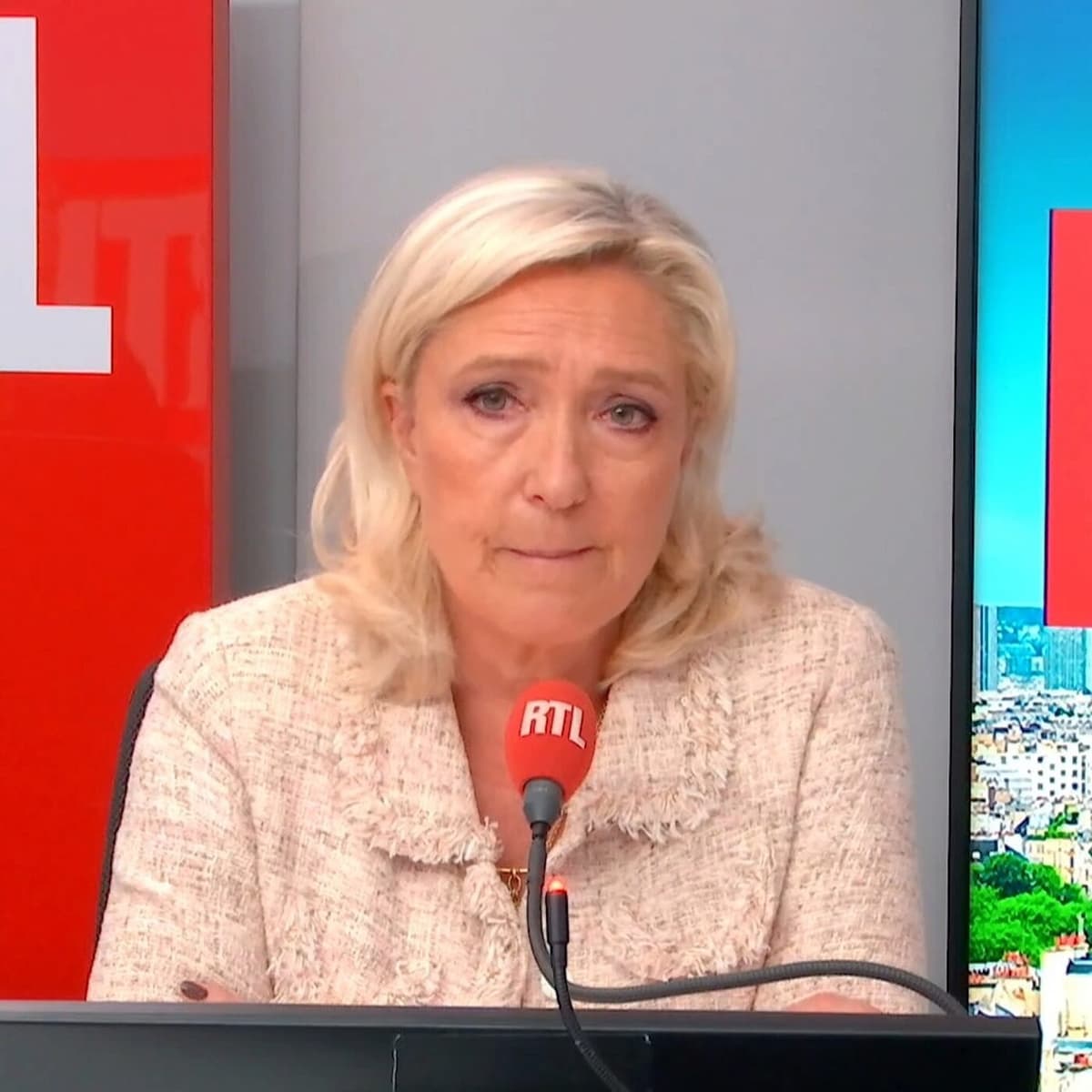 Marine Le Pen n'a "rien trouvé de choquant" dans l'allocution d'Emmanuel Macron sur la guerre en Iran - Les invités de RTL cover