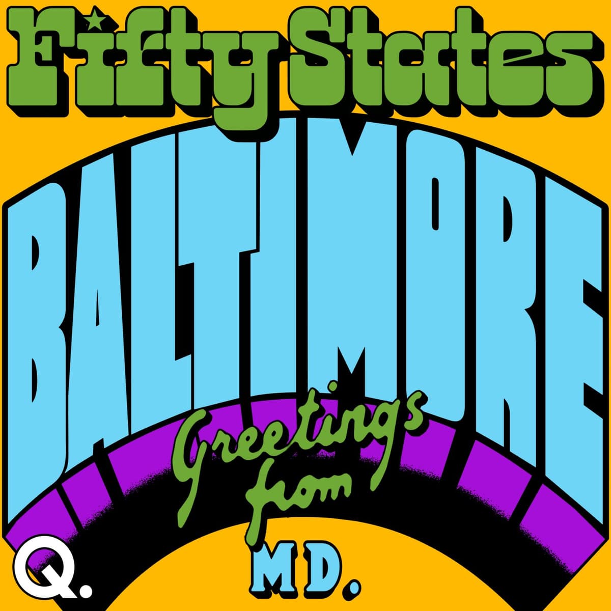 BALTIMORE - Fifty States — un Podcast Quotidien cover