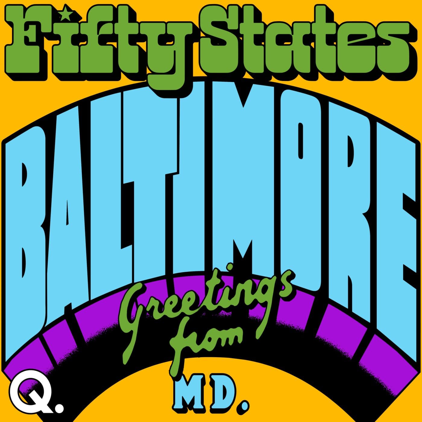 BALTIMORE - Fifty States — un Podcast Quotidien cover