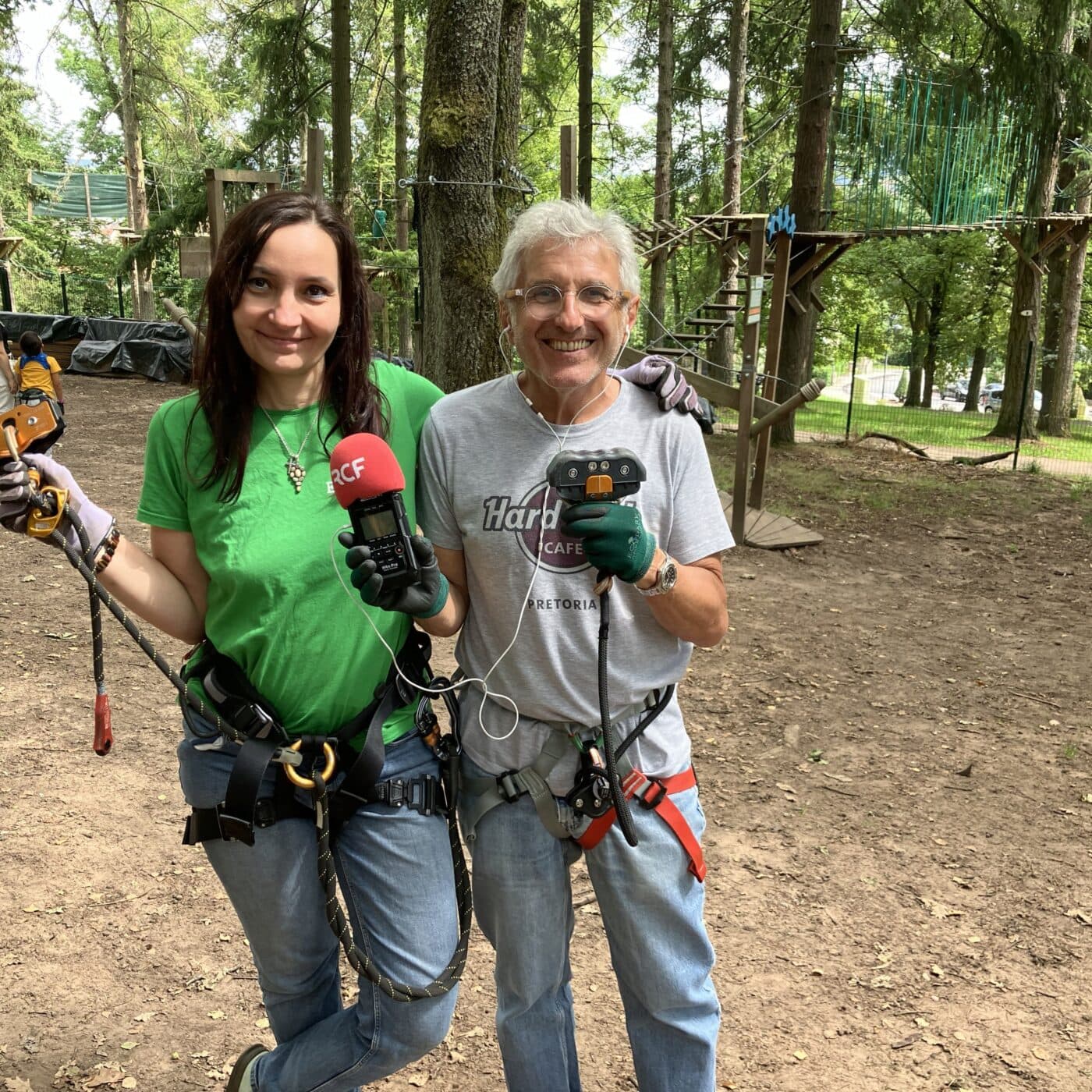 Accrochez-vous au parc Accrobranche Forbach avec Sandrine Mellinger — 10h en Lorraine : un été à la carte cover