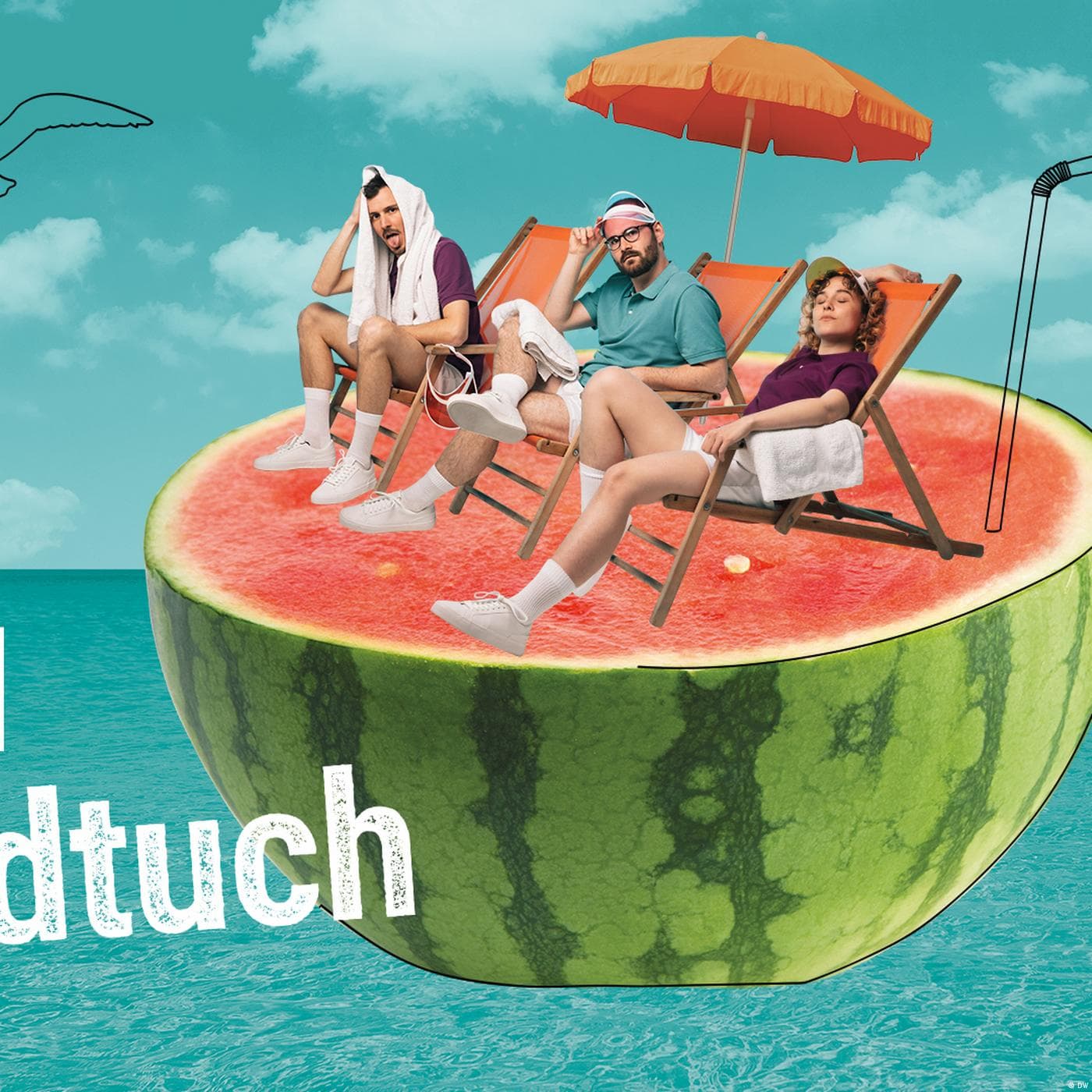 7 Handtuch - DEINE BAND cu ok.danke.tschüss | Videoclipuri| DW Învață germana cover