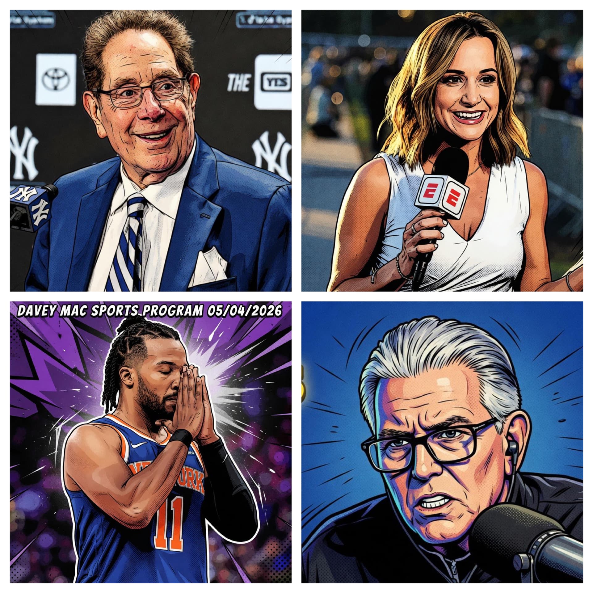 Russini, Francesa & The End Of The World (05/04/2026) — Davey Mac Sports Program cover