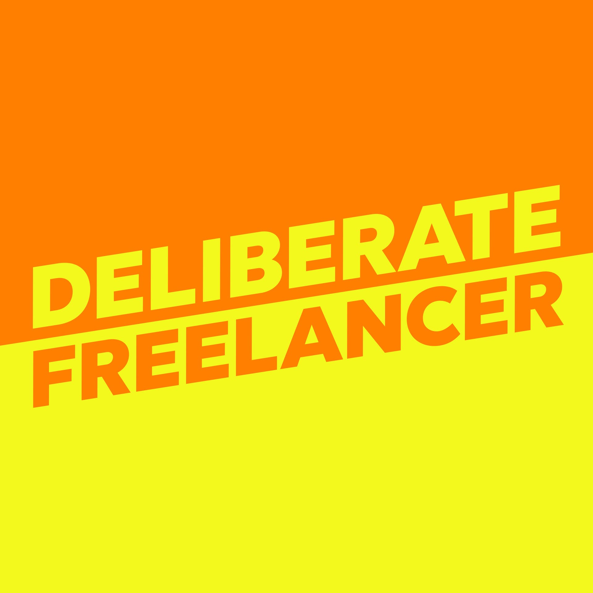 Deliberate Freelancer cover