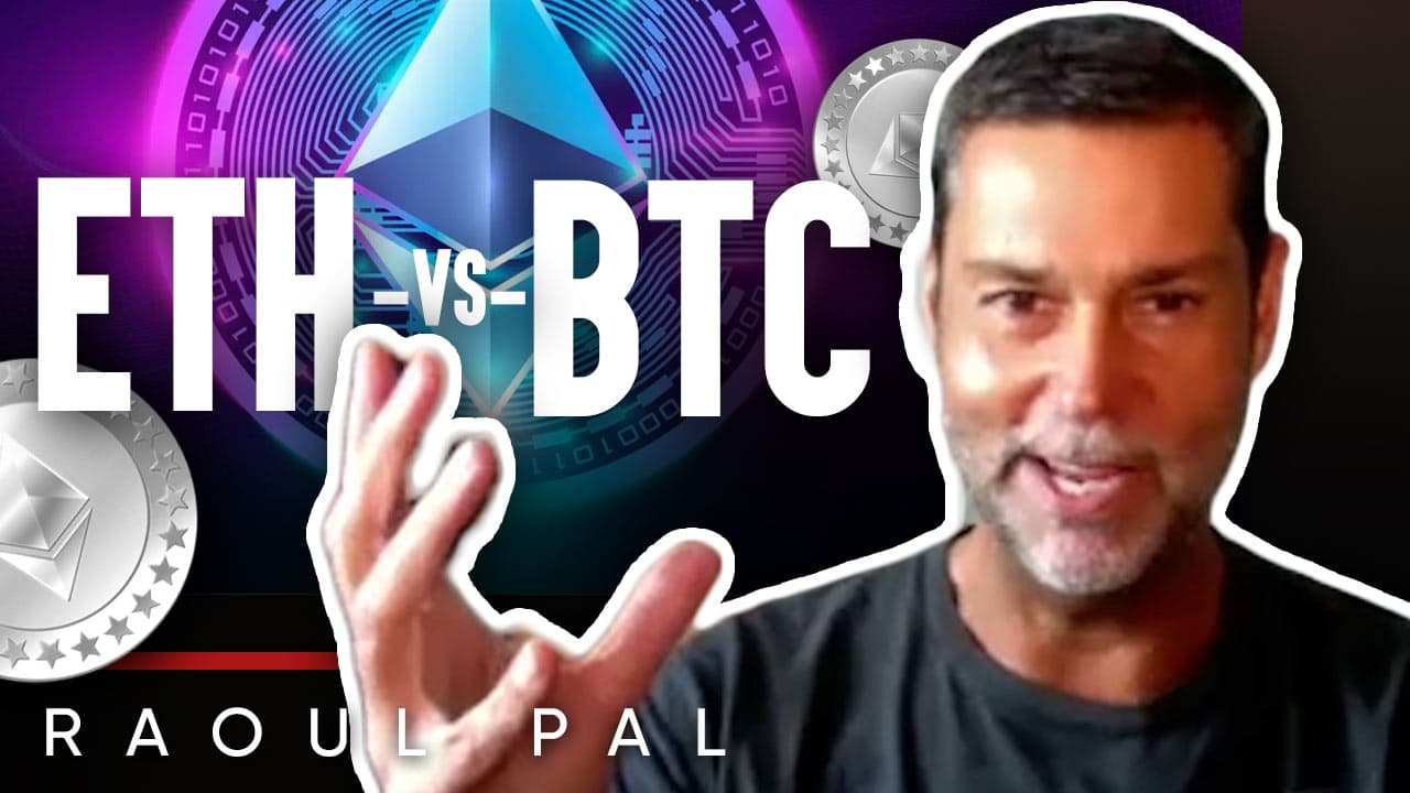 Ethereum vs Bitcoin - Raoul Pal. - London Real cover
