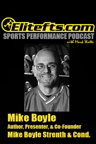 Elitefts SPP - Mike Boyle Interview - Elitefts Sports Performance Podcast cover