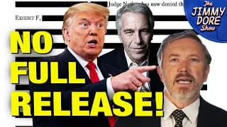 Thomas Massie EVISCERATES Trump Admin For Not Releasing Full Epstein Files! - The Jimmy Dore Show cover