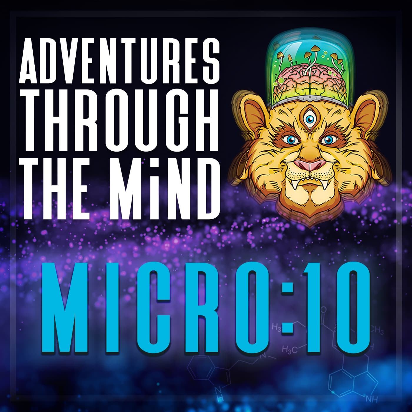 MICRO:10 - Psychedelic Flashbacks: What They Are, and What They Are Not (HPPD) - Ed Prideaux - Adventures Through The Mind cover