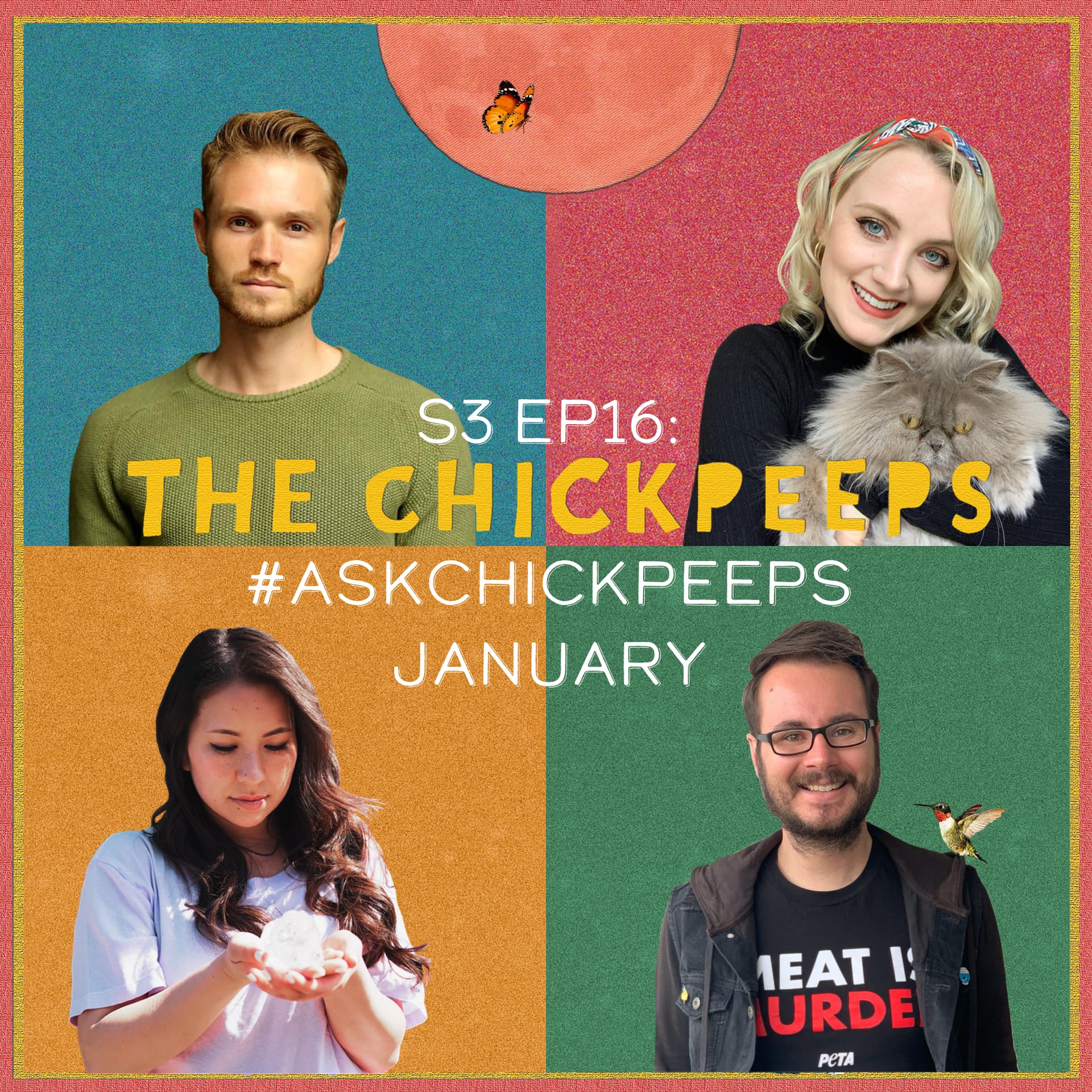 S3, Ep16: #AskChickPeeps January - The ChickPeeps Vegan Podcast cover