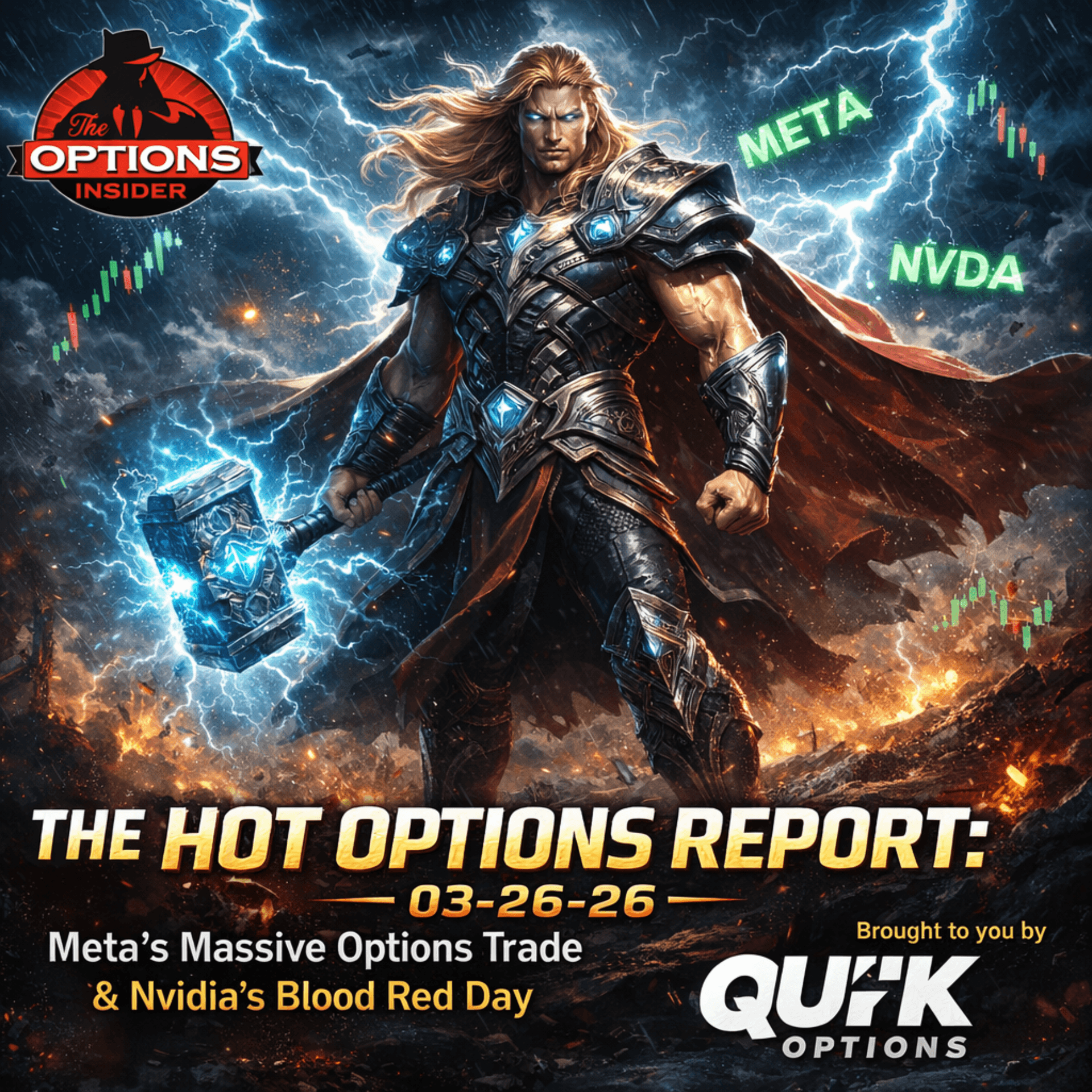 The Hot Options Report: 03-26-26 - The Options Insider Radio Network cover