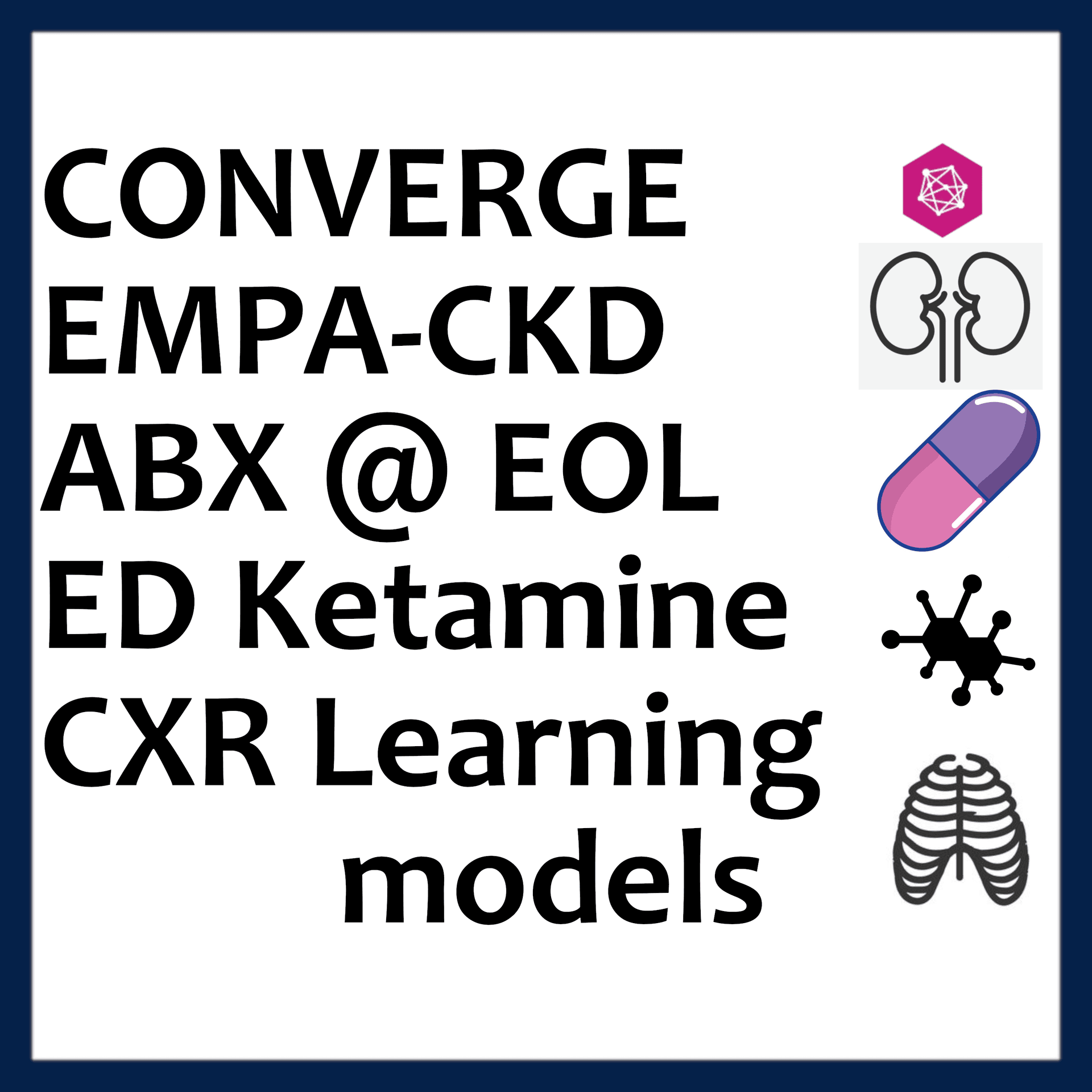 022 - CONVERGE, EMPA-CKD, abx @ EOL, and ketamine in the ED - Booster Shots cover
