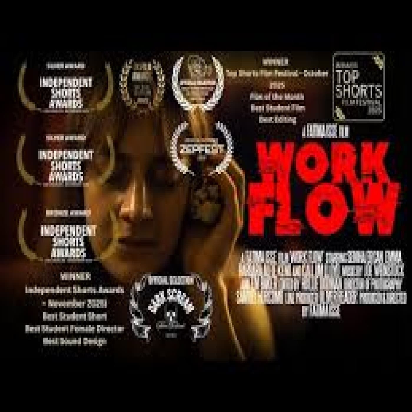 (VIDEO) ENTERTAINING SHORT FILMS: WORK FLOW (HORROR) - REAL PARANORMAL ACTIVITY - THE PODCAST/NETWORK cover