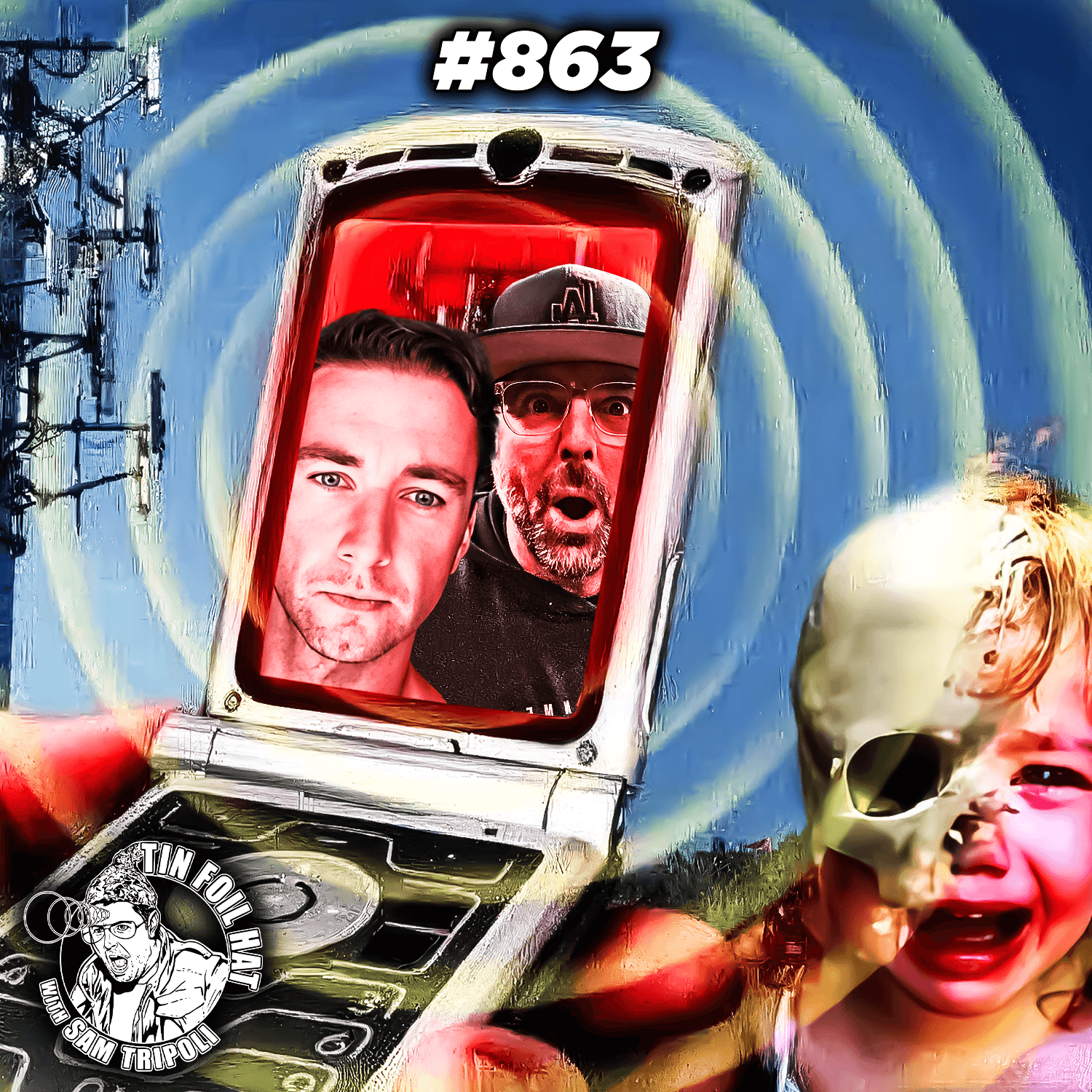 #863:  DNA Deception And Radio Wave Sickness With Matt Roeske - Tin Foil Hat With Sam Tripoli cover
