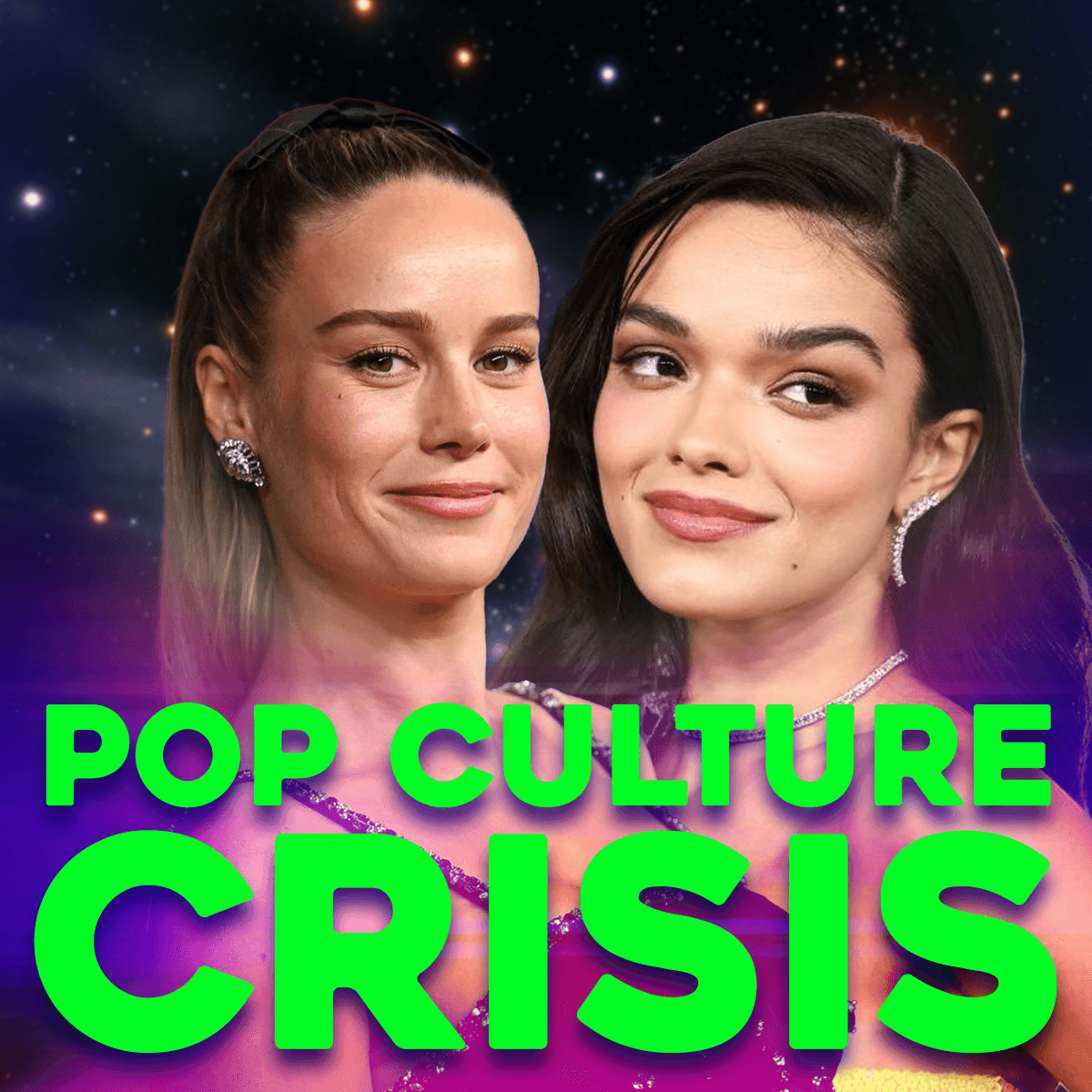 Rachel Zegler Vs Brie Larson, Chappell Roan CRASHOUT, Demonic Hollywood Party? - Pop Culture Crisis cover