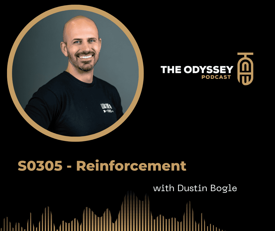 S03E05 - Reinforcement w/Dustin Bogle - The Odyssey Podcast cover