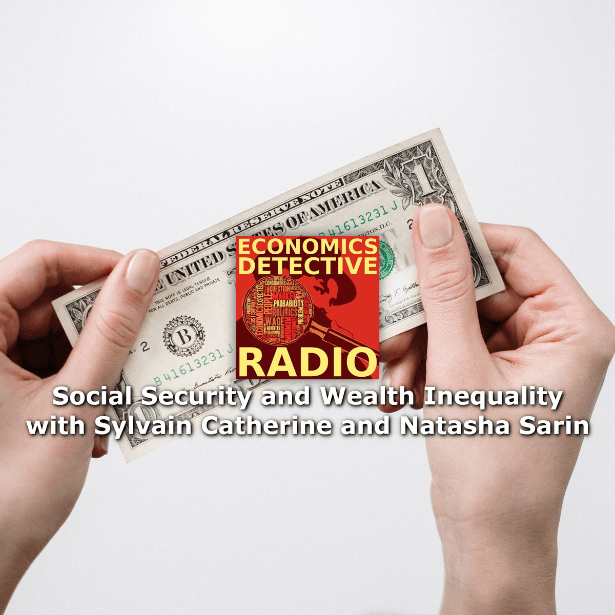 Social Security and Wealth Inequality with Sylvain Catherine and Natasha Sarin - Economics Detective Radio cover