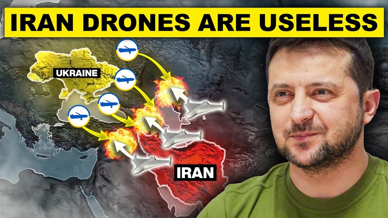 Ukraine Just Made Iranian Drones USELESS - Business Basics cover