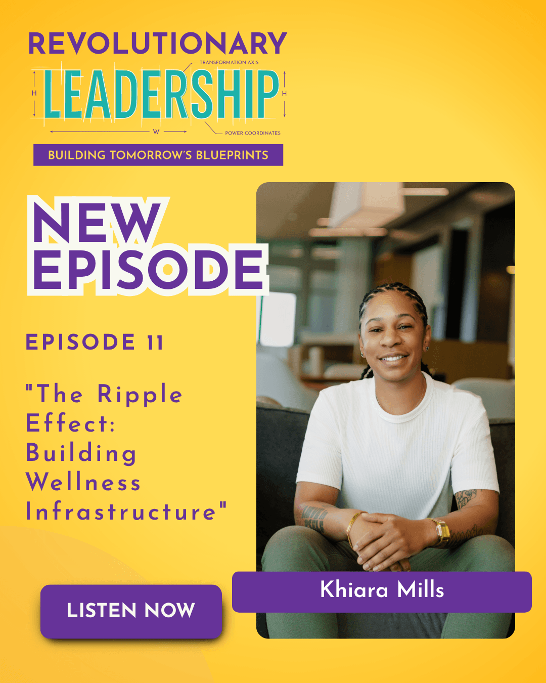 The Ripple Effect: Building Wellness Infrastructure with Khiara Mills — Revolutionary Leadership with Dr. Kerry Mitchell Brown cover